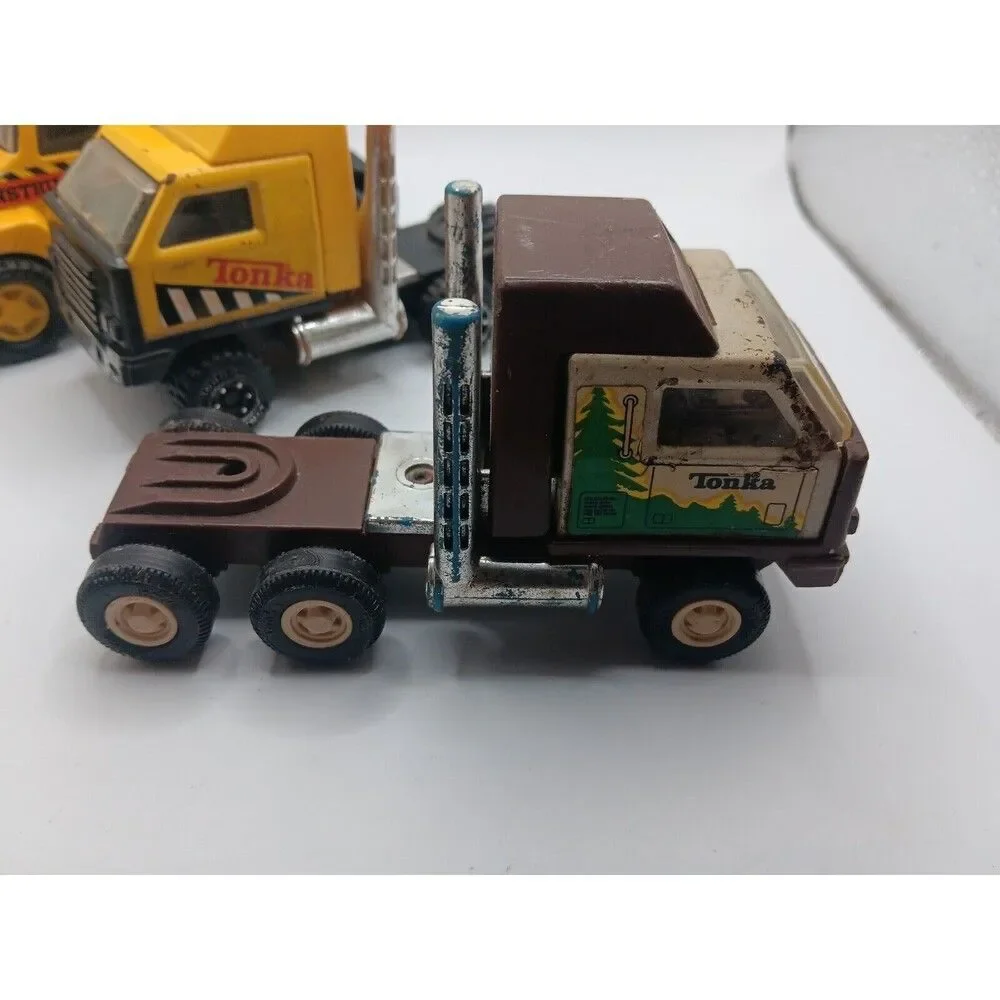 Lot Of 4 Toy Truck Cabs 3 Vintage TONKA TRUCK Cabs For Semi + 1989 Remco Truck